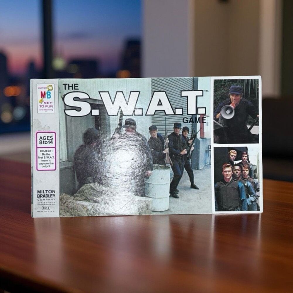 Vintage 1975 S.W.A.T. Board Game COMPLETE